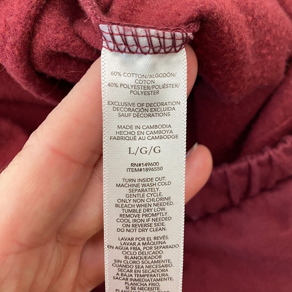 Kith Burgundy Men's Jogger Pants - Picture 8 of 12